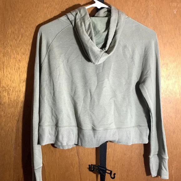 Army green joy lab pullover hoodie size XS - Picture 3 of 3